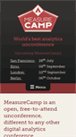 Mobile Screenshot of measurecamp.org